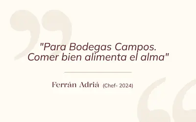 ferran adria chef reseña bodegas campos cordoba